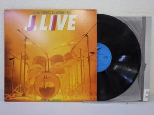 LP レコード 稲垣潤一 J.LIVE J.I.HOT EXPRESS 83 AUTUMN TOUR 【E+】 E5982X