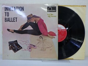 LP レコード Karel Ancerl カレル アンチェル 指揮 他 INVITA TION TO BALLET ステレオによる バレーへの誘い 【E+】 E6052X