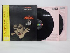 LP レコード 帯 2枚組 JUDY GARLAND THE Best OF JUDY GARLAND ジュディ ガーランドのすべて 【E+】 D11505J