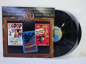 LP レコード 2枚組 THOSE GLORIOUS MGM MUSICALS ゾーズ グロリアス エムジーエム ミュージカル グッドニュース 【E-】D11558X
