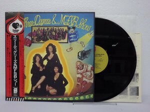 LP レコード 帯 THE THREE DEGREES スリー ディグリーズ ＆ MFSB ショー MFSB SHOW 【 E+ 】 E6176Z