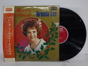 LP レコード 帯 Brenda Lee ブレンダ リー Merry Christmas From Brenda Lee ブレンダ リーのメリー クリスマス 【VG+】 D11654T