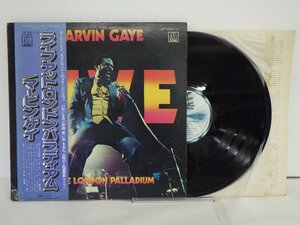 LP レコード 帯 2枚組 Marvin Gaye マーヴィン ゲイ LIVE AT LONDON PALLADIUM 【E-】 D11661T