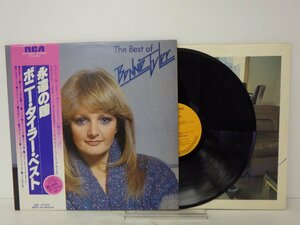 LP レコード 帯 BONNIE TYLER ボニー タイラー BONNIE TYLER BEST ボニー タイラー ベスト 永遠の瞳 【E+】 E6355Y