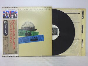 LP レコード 帯 THE BEATLES ザ ビートルズ THE BEATLES AT THE HOLLYWOOD BOWL 【E+】D11924Y