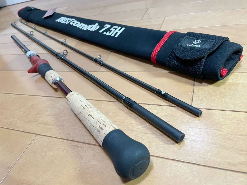人気を誇る ☆中古美品☆フィッシュマンブリストコモド7.5Hとダイワ