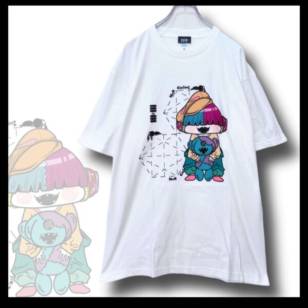 NieR ONE君 カットソー 半袖 ジョイポリス ストア限定 新品 シャツ Tシャツ オリジナル 擬人化 限定 XL