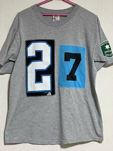 NFL 袖ワッペン付き　ゼッケンナンバリング半袖Tシャツ　＃27