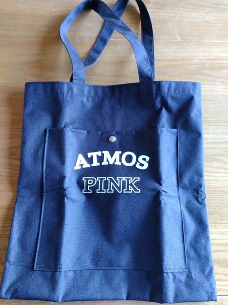 トートバッグ ATMOS PINK ブラック　クーポン