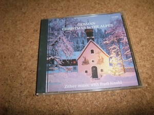 [CD] German Christmas in the ALPES Zither music with Rudi Knabi チターでお届けするクリスマス