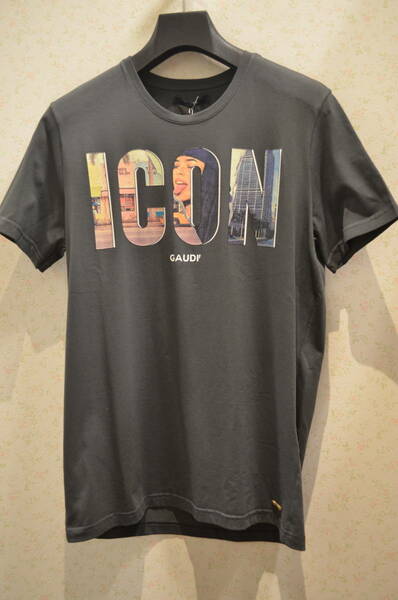 新品 　男性　 メンズ 　半袖Tシャツ 　GAUDI　UOMO　ガウディ 　クルーネック半袖Tシャツ 48(Ｌ)サイズ　 送料無料 