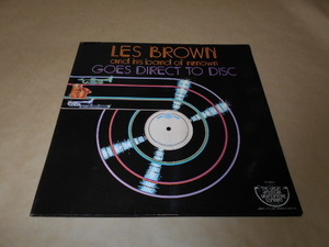 LP　LES　BROWN　／GOES　DIRECT　TO DISC