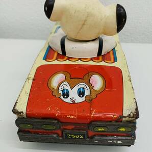 昭和レトロ ブリキのおもちゃ ジャングル大帝レオ号 ビンテージ品（箱なし）の画像5