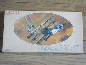 送料無料！ドラゴン 1/48　フォッカー Dr.1三葉機 # 5901