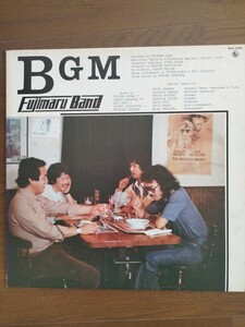 ＢＧＭ-藤丸バンド／　中古レコード　全11曲　 見本盤　　　歌詞カード付