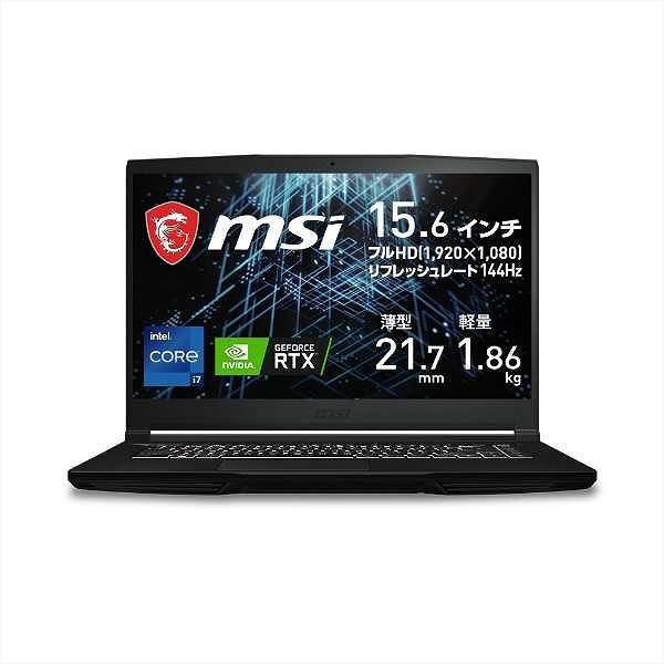 新品・ストア ノートPC MSI GP76-11UG-1023JP(17.3 型/Core i7 11800H