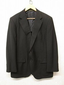 i2896: made in Japan! Durban D'URBAN× Loro Piana silk . tailored jacket 100BB5 blaser unlined in the back / black black / suit men's gentleman 