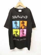 I2922：NEWS ニュース NEVER LAND ネバーランド Tシャツ 2017ツアーグッズ/ジャニーズ　_画像1