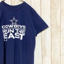 NIKE ナイキ NFL Dallas Cowboys ダラス・カウボーイズ プリント Tシャツ L USA古着 アメリカ古着_画像1