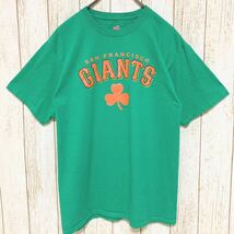 Hanes ヘインズ MLB SanFrancisco Giants サンフランシスコ・ジャイアンツ プリント Tシャツ M メジャーリーグ USA古着 アメリカ古着_画像3