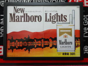 ★☆Marlboro Lights 　マールボロ　ライト　日本タバコ産業　　当時物　広告　切抜き　雑誌　ポスター☆★