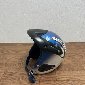 D395★SWANS　子供用スノーボードヘルメット FREE