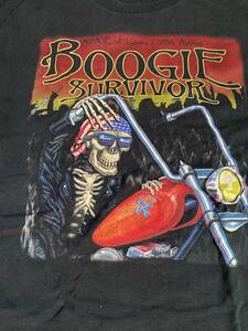 FRUIT OFthe LOOM BEST ｔシャツ バイカー BOOGIE SURVIVOR Ｍサイズ