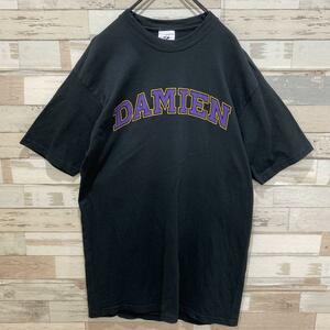 JERZEES ジャージーズ US古着 カレッジTシャツ L オーバーサイズ メンズ　レディース　アメカジ