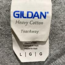 GILDAN ギルダン US古着 カレッジTシャツ アメカジ オーバーサイズ L グレー_画像5