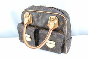 1 jpy LOUIS VUITTON Louis Vuitton M40026 monogram Manhattan PM handbag  shoulder bag shoulder .. bag brown group AR8584: Real Yahoo auction salling