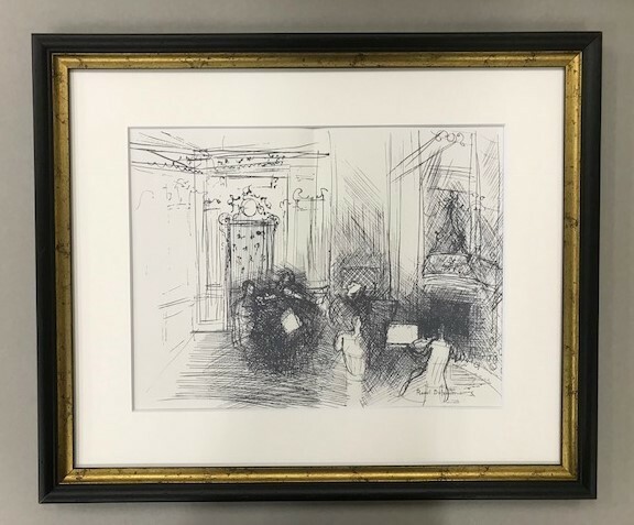 【特価】　≪　　ラウル 　デュフィ 　　≫　　リトグラフ【石版画】　　DESSIN　Ⅱ　　1965年　　RAOUL　 DUFY