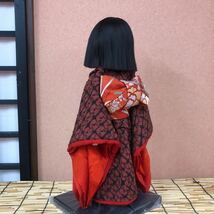久楽朋　市松人形　日本人形 女の子 34cm_画像3
