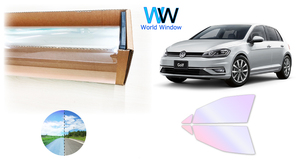 .. Aurora ( Glo u ghost 91) Volkswagen Golf 7 VII (AUCJZ) cutting film front door set 