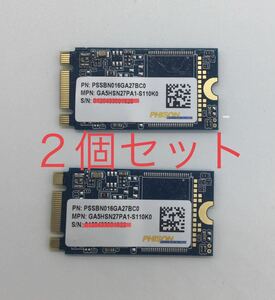 Phison made SSD M.2 2242 16GB 2 piece set new goods / Bulk goods 