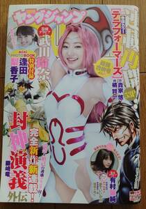 週刊ヤングジャンプ 18年05月17日号 No21-22 武田玲奈 逢田梨香子 有村架純 ☆☆