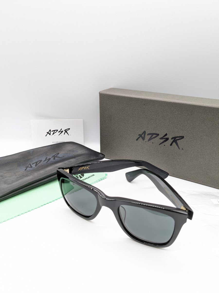 A D S R × MARK GONZALES カラー サングラス 黒縁 メガネ モード