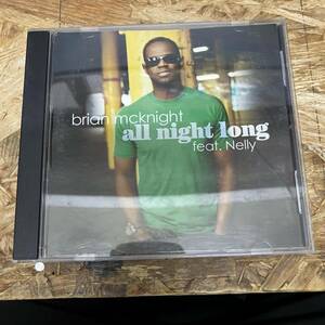 シ● HIPHOP,R&B BRIAN MCKNIGHT - ALL NIGHT LONG INST,シングル,INDIE! CD 中古品