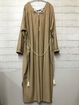 新品☆3Lトールサイズ♪ベージュ系ゆったりマキシ丈ワンピース♪☆k182_画像5