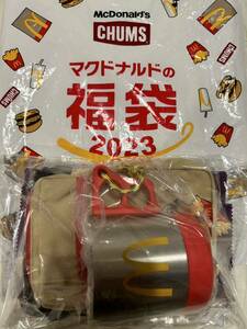 マクドナルド 2023年 福袋 セット 商品券無し チャムス CHUMS マック Mcdonald’s ハッピー バッグ ノベルティ 景品 公式 限定 ミニポーチ