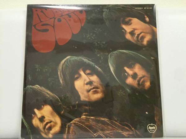 良品 稀少 LP Rubber Soul/The Beatles