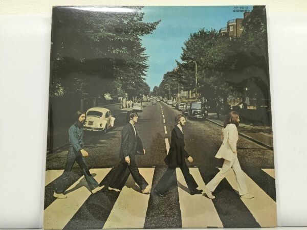 良品 稀少 LP Abbey Road Misaligned Apple/The Beatles