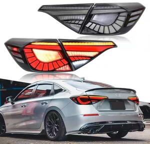 ホンダ シビック 2021- トリム Honda Civic LED 流れるウインカーターンシグナルランプ 左右セット