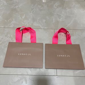 ショップ袋 紙袋 ショッパー ルナソル LUNASOL