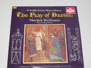 [LP1 листов ]THE PLAY OF DANIEL New York Pro Musica Noah Greenberg Noah * зеленый балка g. New York * Pro *mjika