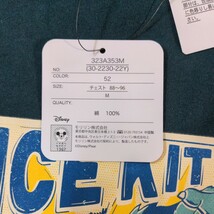 ☆新品☆ピクサー　モンスターズインク☆半袖Ｔシャツ☆M☆グリーン☆男性用☆No.882_画像6