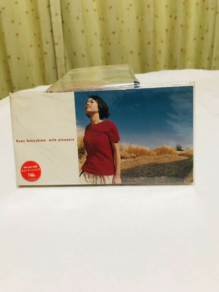 新品/未開封/中嶋瑠美/with pleasure/8cm/シングルCD