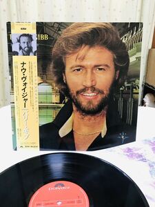 ナウ・ヴォイジャー/LP/帯付き/中古/バリーギブ/レコード/歌詞カード付き