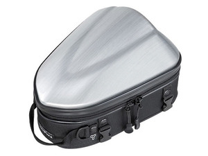  Tanax TANAX shell seat bag 2 SS hair line silver MFK-297