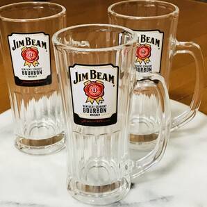 ★未使用★JIM BEAM ジムビームオリジナルグラス（限定品）3個セット★即決★の画像1