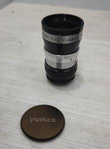 送料無料S75378 YASHICA レンズ　ヤシカ CINE YASHINON F=38mm 1:1.4　マウント カメラ